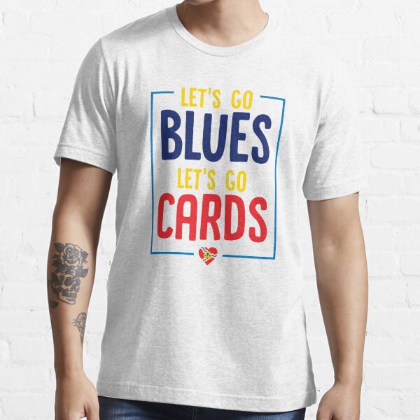 blues and cardinals t shirt