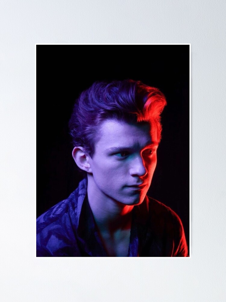 "Tom Holland " Poster For Sale By Designsbyner | Redbubble