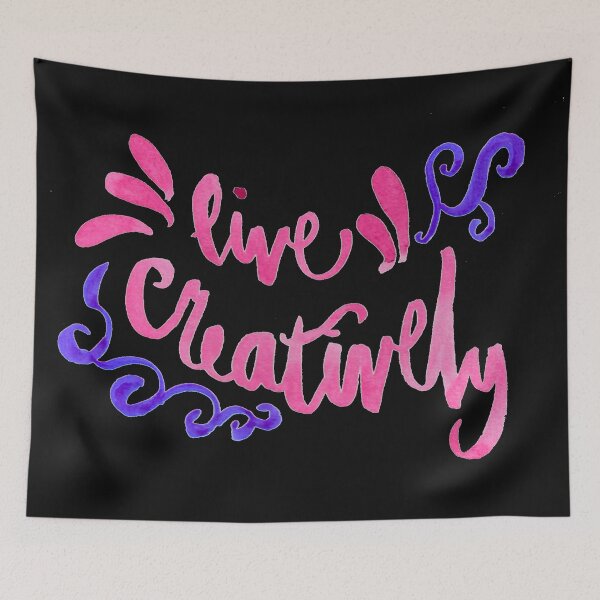Item preview, Live Creatively - Pink & Blue Palette  designed and sold by Niina  Niskanen.