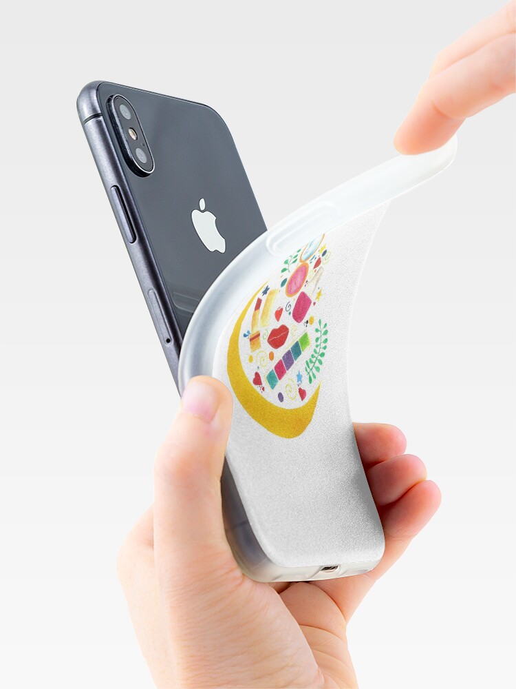 Alternate view of Makeup dreamy night iPhone Case & Cover