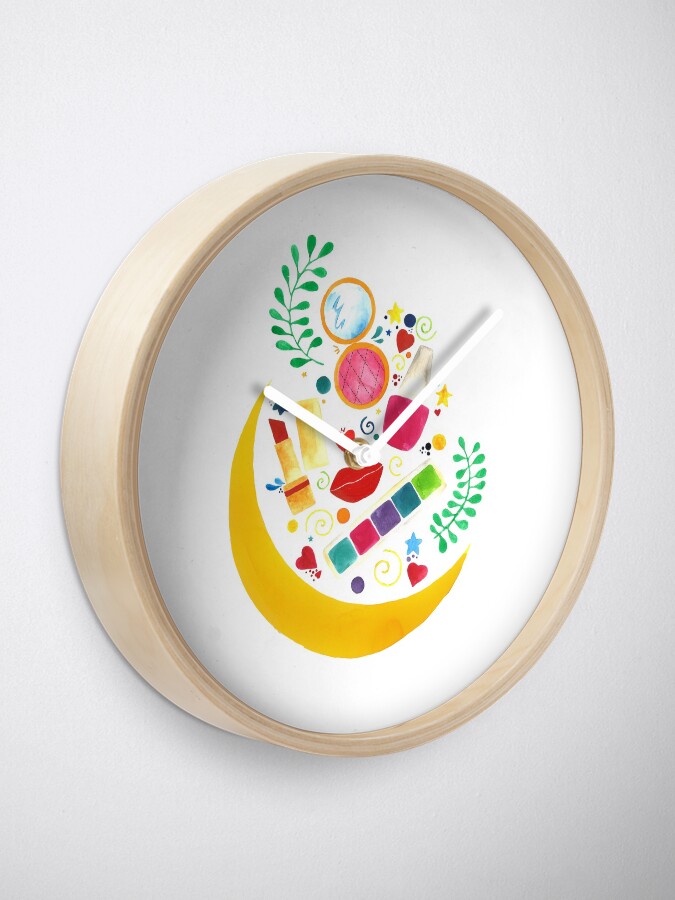 Alternate view of Makeup dreamy night Clock