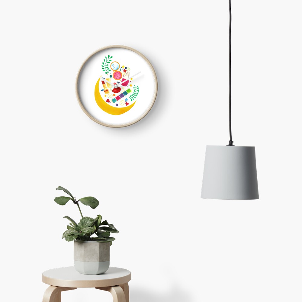 Makeup dreamy night Clock