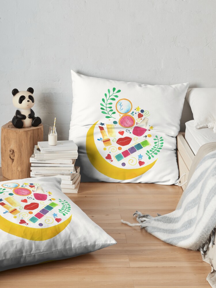 Alternate view of Makeup dreamy night Floor Pillow