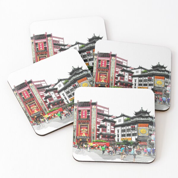Item preview, Shanghai Old City designed and sold by SkatingGirl.