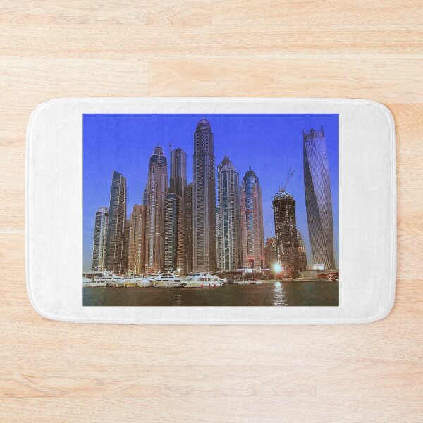 Aperçu de l'œuvre Dubaï Marina Skyline créée et vendue par SkatingGirl.