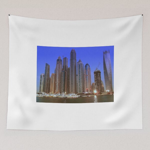 Item preview, Dubai Marina Skyline designed and sold by SkatingGirl.