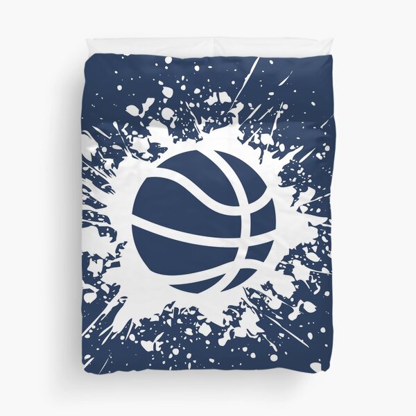 basketball splatz Duvet Cover