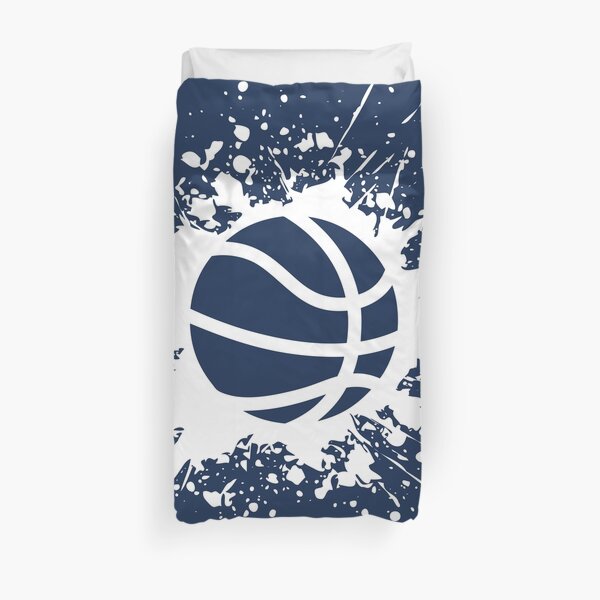 basketball splatz Duvet Cover