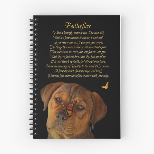 Item preview, Spiritual Metaphysical Sympathy Card with Sweet Puppy and Butterflies designed and sold by Stephanie Laird.