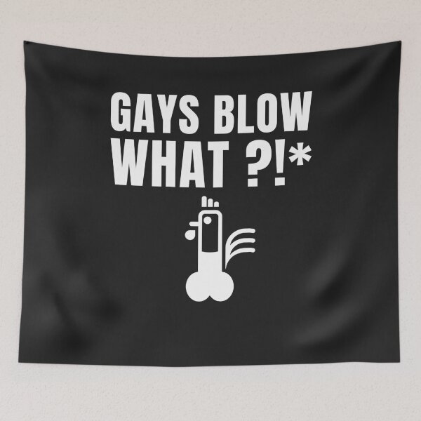 Item preview, Funny Homo Cock LGBT Pride Parade Gays Blow What? designed and sold by deichmonster.
