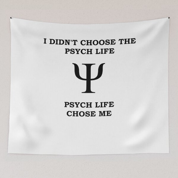 Item preview, Psych Life Psychology Psychologist Student Brain Gift Job designed and sold by LeMuesch.