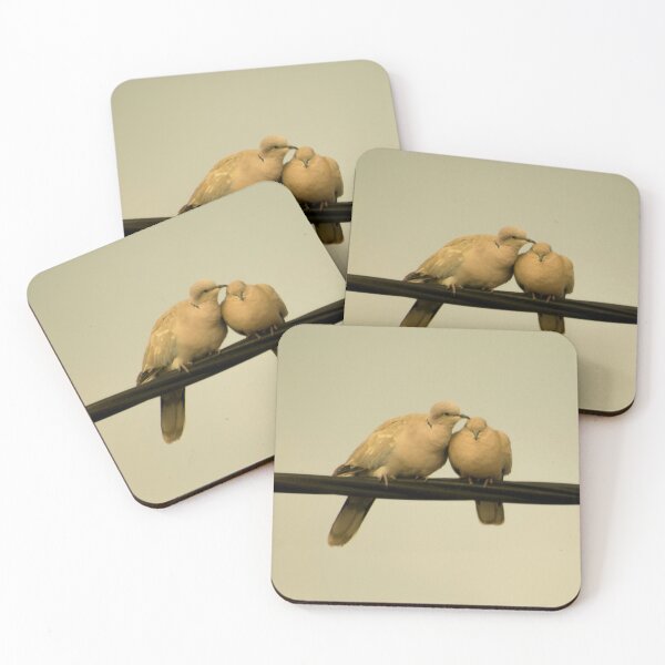 Item preview, Doves - Two Dove Birds - Bird Love - Tree Branch - Animal Photography  designed and sold by TessAndre.