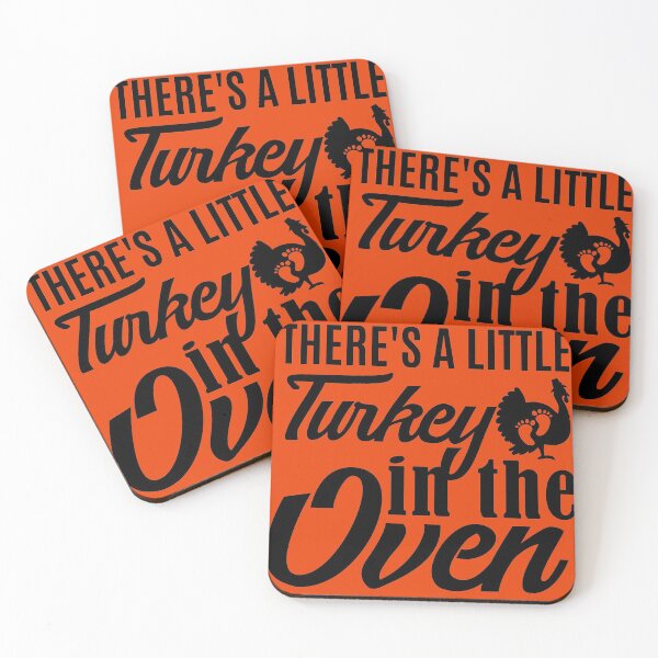 Item preview, There's a little turkey in this oven Womens Thanksgiving Pregnancy designed and sold by linda00007.