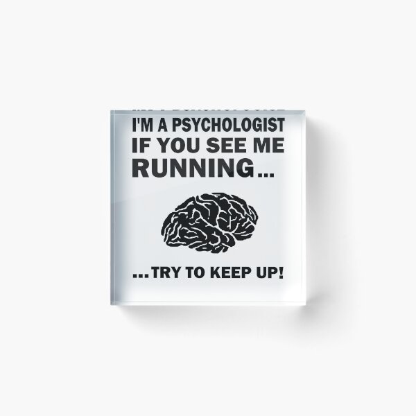 Item preview, Psychology psychologist student race brain gift job designed and sold by LeMuesch.