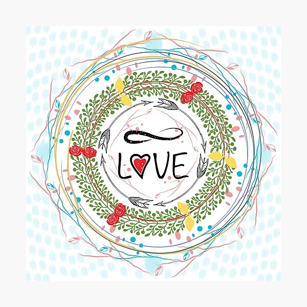 Item preview, Infinite love designed and sold by famenxt.