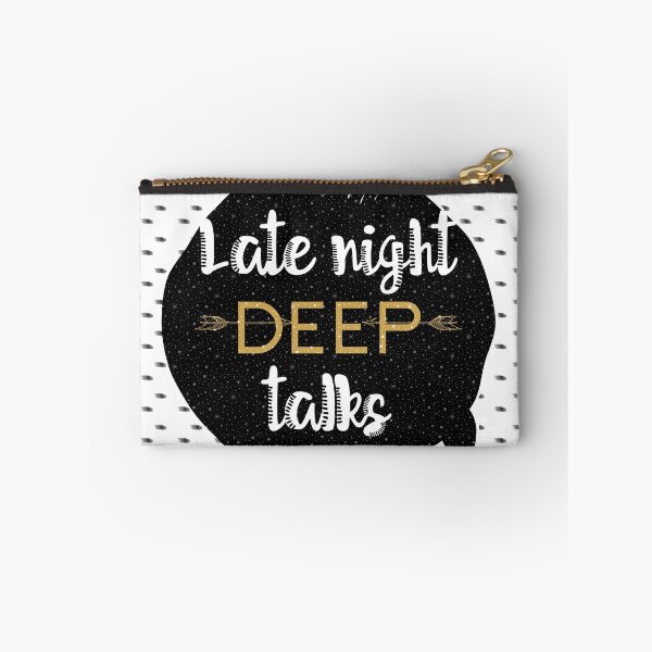 Item preview, Late night deep talks designed and sold by famenxt.