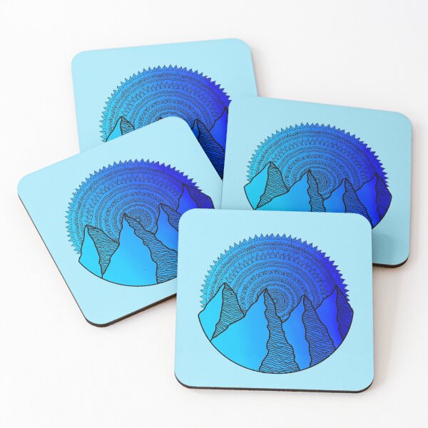 Item preview, Gradient Mountains designed and sold by lizashev.