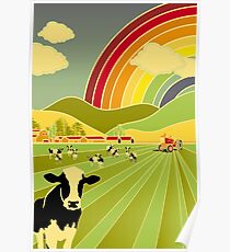 Cow Poster