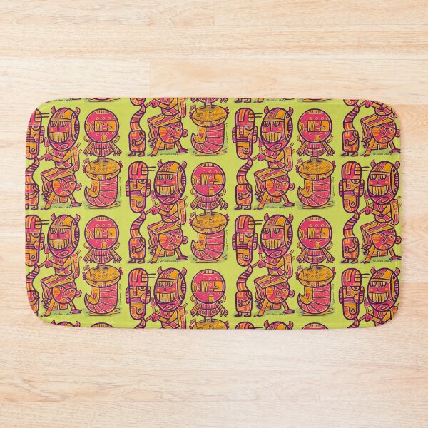 Item preview, Robot buddies havin fun designed and sold by Gammaraybots.
