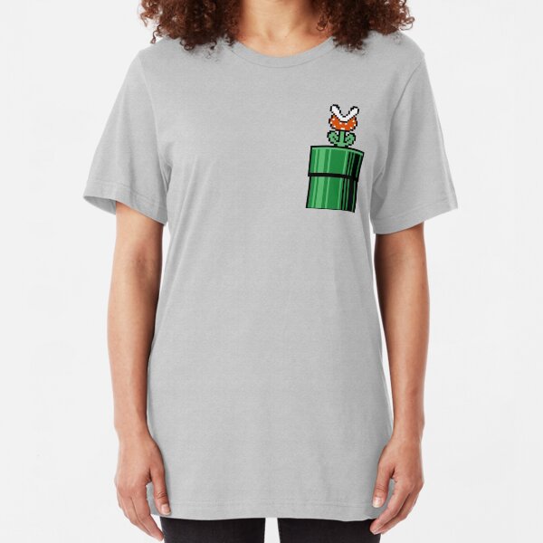Piranha Plant Slim Fit T-Shirt