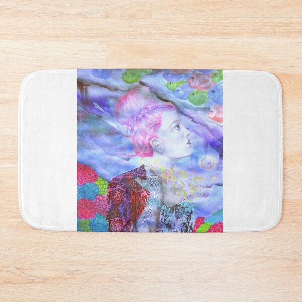 Item preview, Dreaming Underwater Art Girl designed and sold by cindyfordyce.