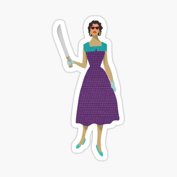 Machete Madge Sticker Party Sticker