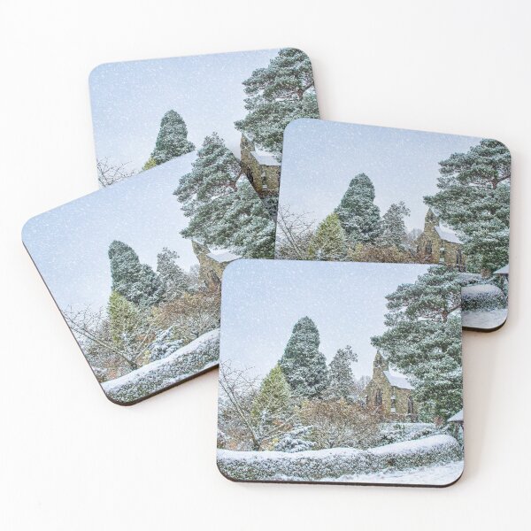 Item preview,  #229 Sutton Bonington Village St Annes Church With A Fall Of Snow designed and sold by phutball.