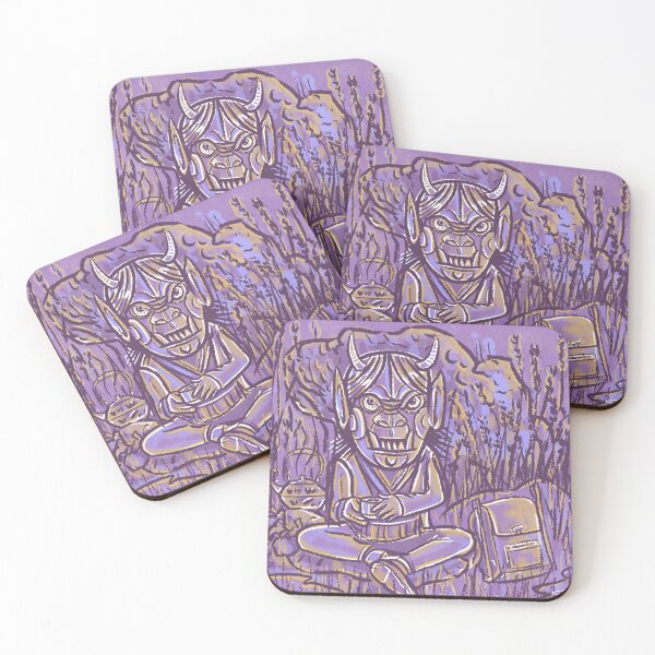 Item preview, Oni. drinking tea designed and sold by Gammaraybots.