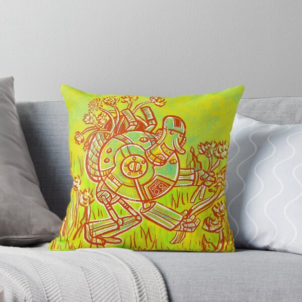 Item preview, Robot picking flowers  designed and sold by Gammaraybots.