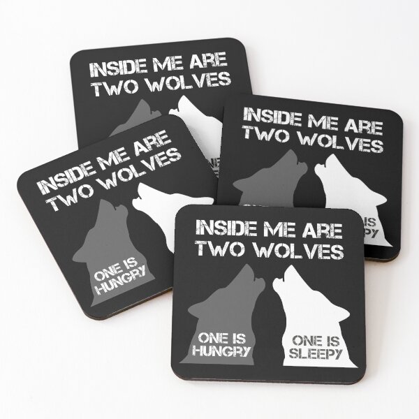 Item preview, Inside me are two wolves designed and sold by Tdork.