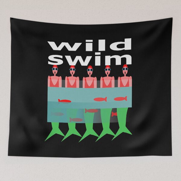 Item preview, Wild Swim designed and sold by krisevansart.