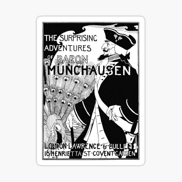 The Surprising Adventures of Baron Munchausen Sticker