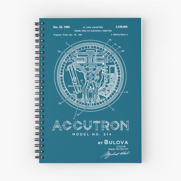 Item preview, Accutron 214 Blueprint Patent designed and sold by Tonyv773.