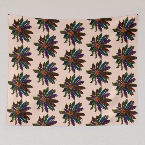 Item preview, Colorful flower designed and sold by taritante.