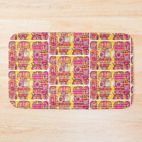 Item preview, Pop-art tape cassette robot buddies  designed and sold by Gammaraybots.