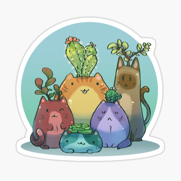 Download Cactus Cat Gifts Merchandise Redbubble