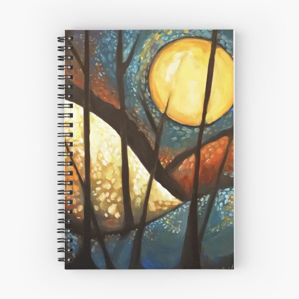 Item preview, Autumn Moon 2 designed and sold by Elliott Art Studio.