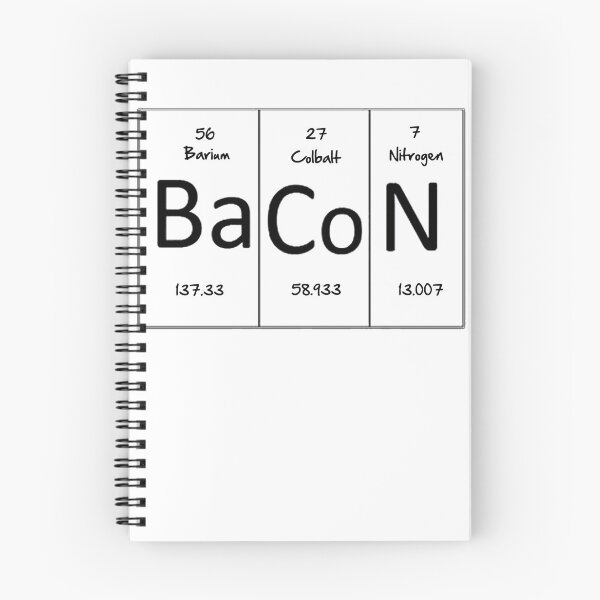 Item preview, BACON Cool Chemistry Science Nerd Geek Funny T-shirt  designed and sold by Dan4220.