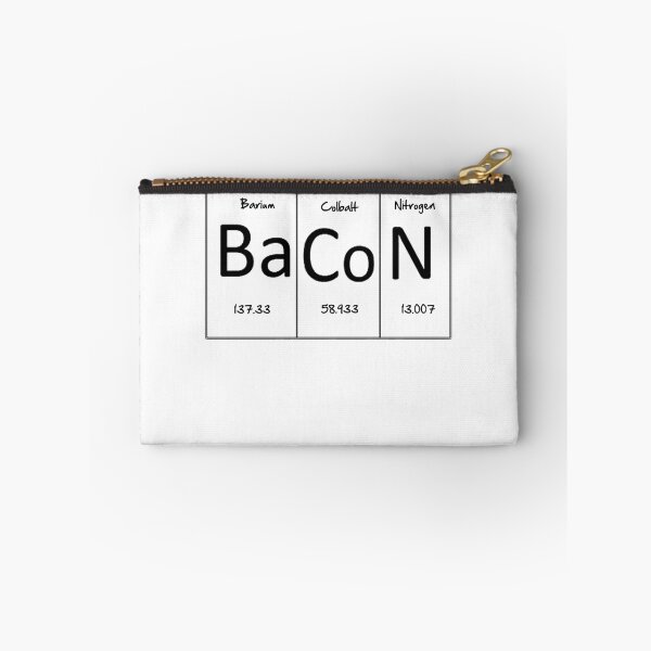 Item preview, BACON Cool Chemistry Science Nerd Geek Funny T-shirt  designed and sold by Dan4220.