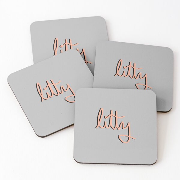 Item preview, litty – coral designed and sold by dalvago.