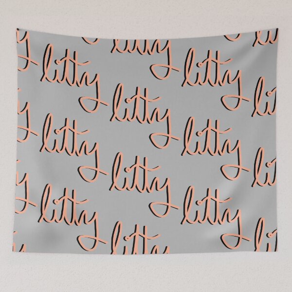 Item preview, litty – coral designed and sold by dalvago.