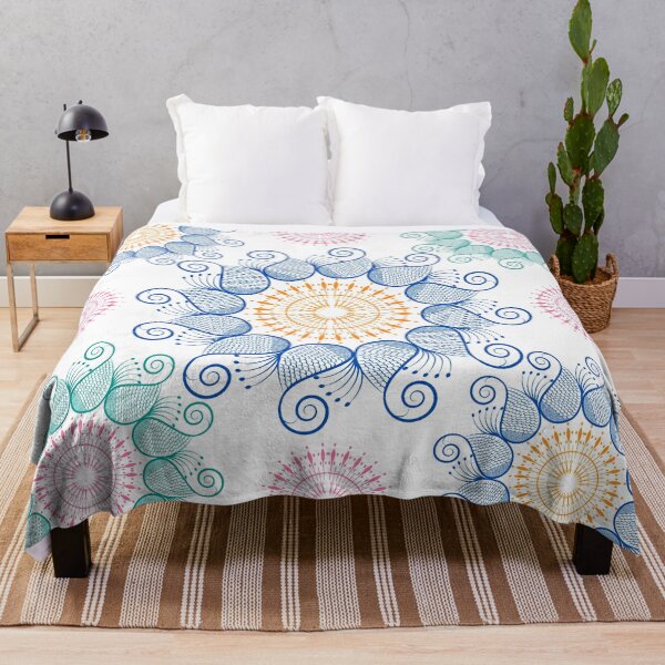 Item preview, Indigo Mint Paisley designed and sold by famenxt.
