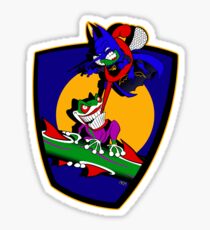 Gnatman vs The Croaker Sticker