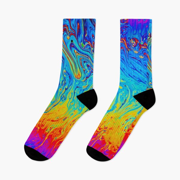 Item preview, Colorful Rainbow Bubble Oil Swirl Abstract Psychedelic designed and sold by Evan Sharboneau.