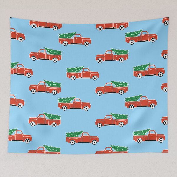 Item preview, Vintage Red Truck Christmas Tree designed and sold by AthertonCustoms.