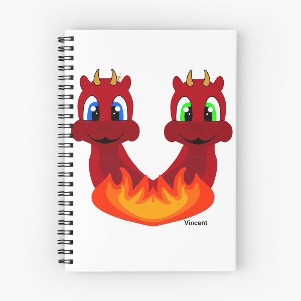 Item preview, Vincent - Two headed dragon designed and sold by Archikins9.