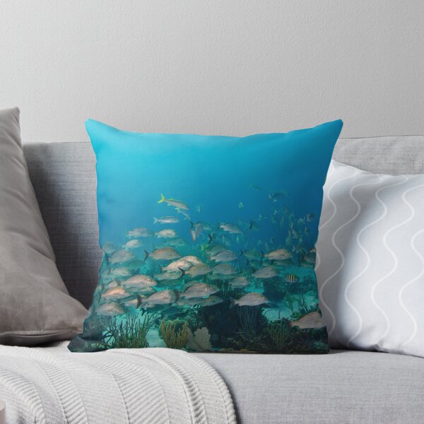 Item preview, School of Snapper on Shallow Coral Reef designed and sold by Caitlin Chock.
