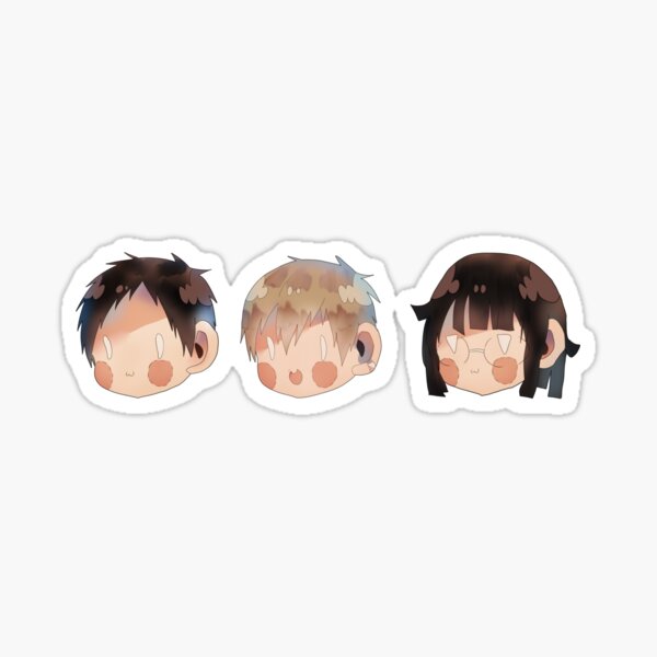 Aperçu de l'œuvre OWO raira trio créée et vendue par Mikadokyun.