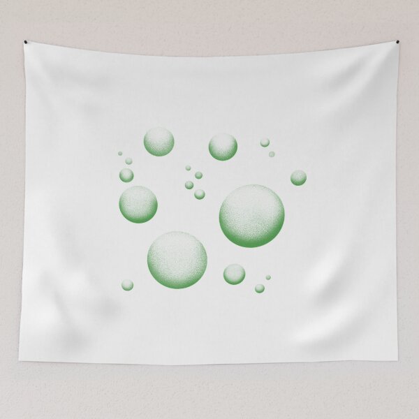 Item preview, Effervescent Bubbles - Green designed and sold by PlacidPower.