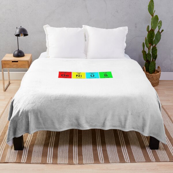 Item preview, Genius Funny Periodic Table Geek Nerd Cool Chemistry Science T-shirt designed and sold by Dan4220.